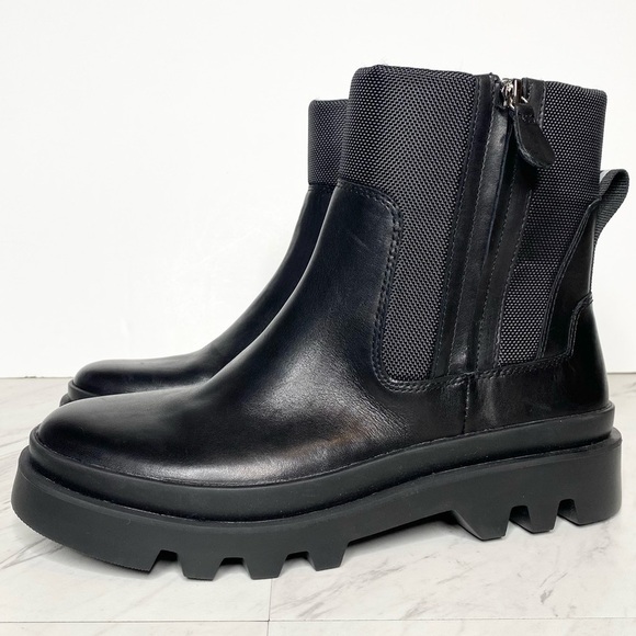 New! Vince Camuto Kaskona Black Boot 8 1/2 M - Picture 1 of 14